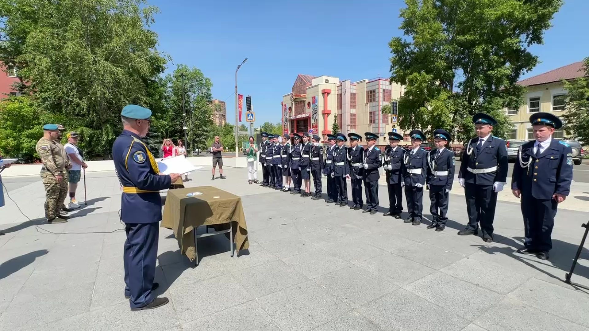 Реутов, кадеты, клятва, посвящение,