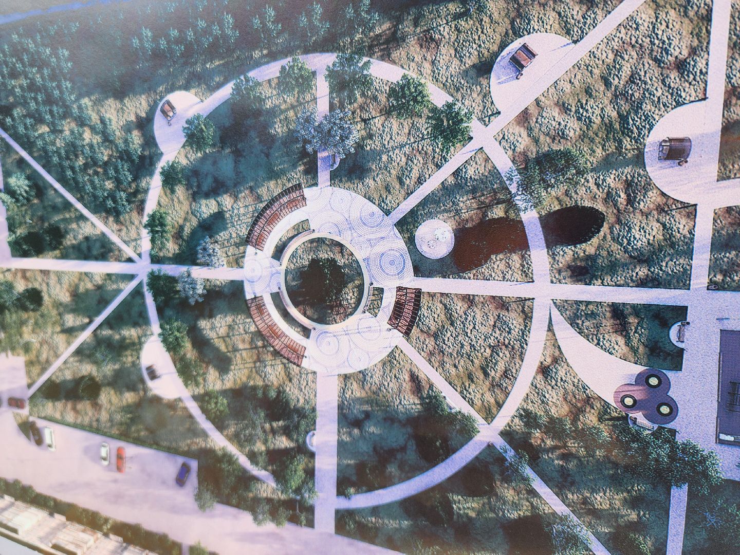 сквер, сквер Солнышко, колюбакино, благоустройство, реконструкция сквера, руза, рузский городской округ,