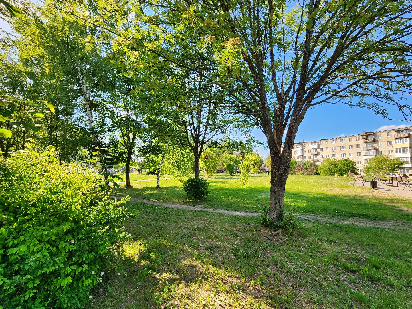 сквер, сквер Солнышко, колюбакино, благоустройство, реконструкция сквера, руза, рузский городской округ,