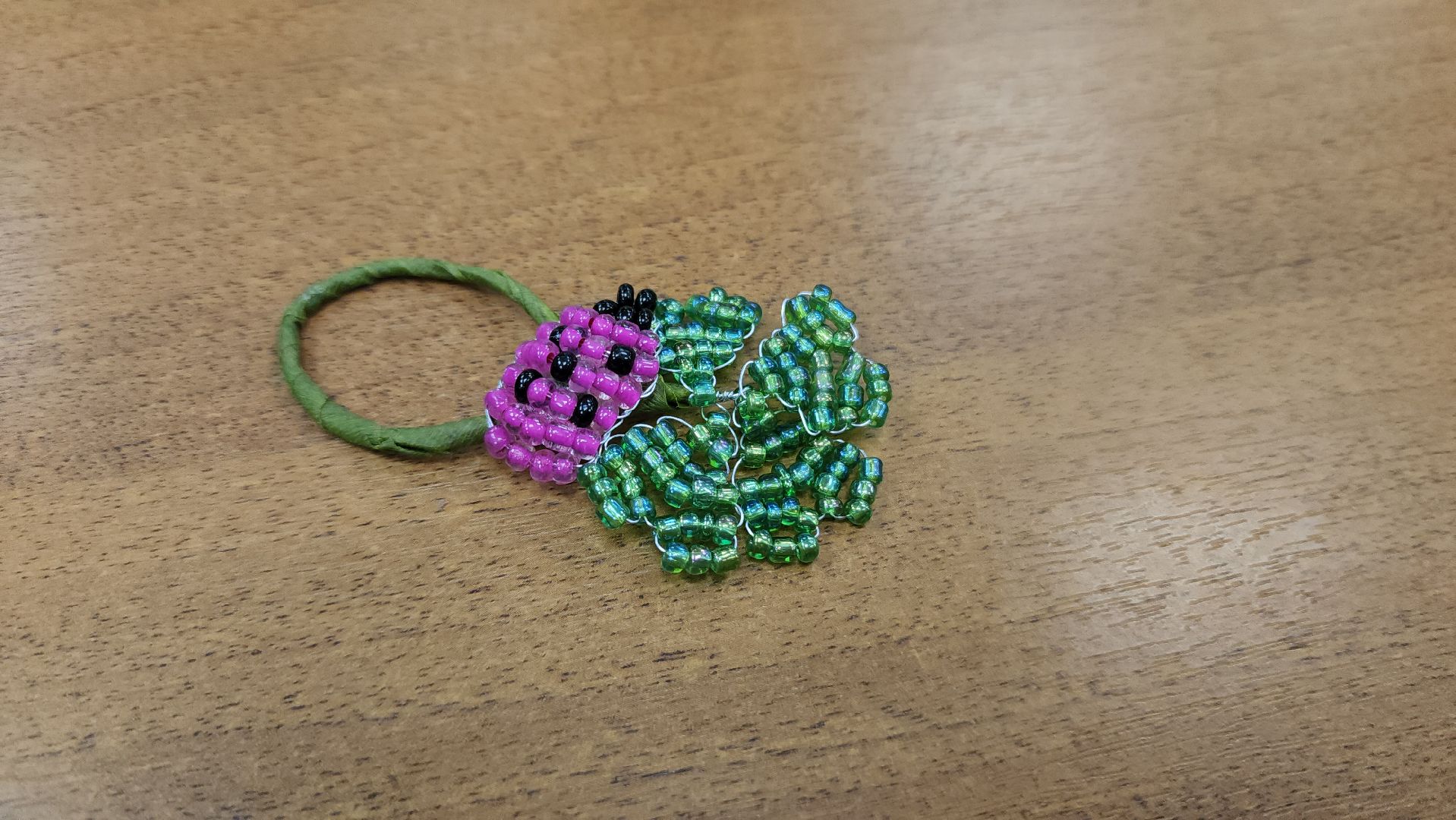 Лобня, детская библиотека, Бисер, рукоделие, дети, творчество,