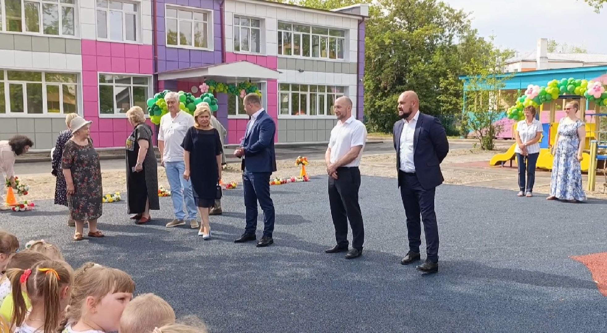 Бронницы, Открытие детского сада Радуга, Завершение капремонта,Открытие садика после капремонта,