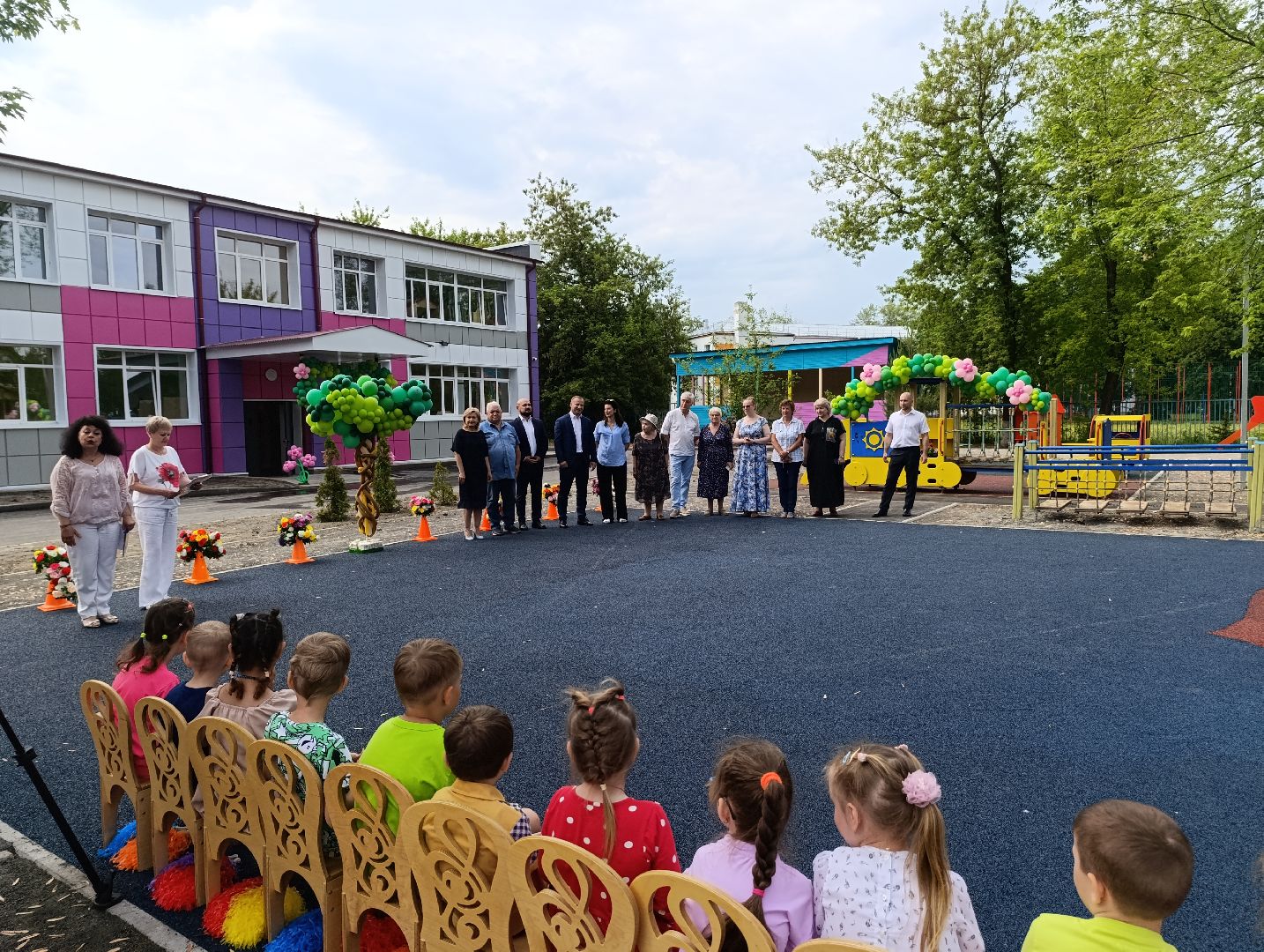 Бронницы, Открытие детского сада Радуга, Завершение капремонта,Открытие садика после капремонта,
