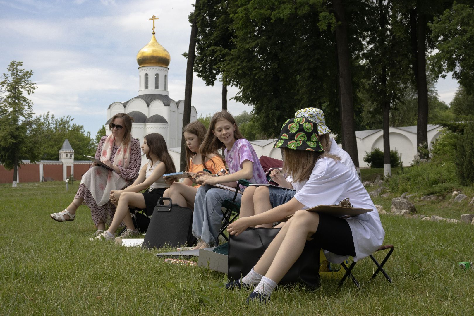 Людмила Лактюшина, дзержинский, пленэр,дши,