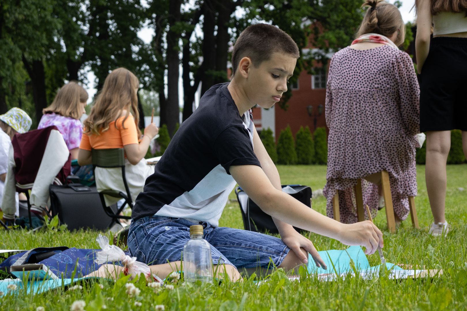 Людмила Лактюшина, дзержинский, пленэр,дши,