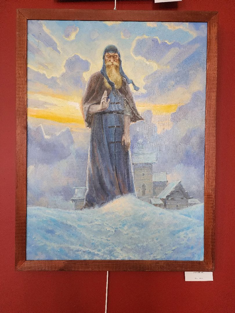 волоколамский кремль, Выставка картин Владимира Сафронова, Художники земли Волоколамской,