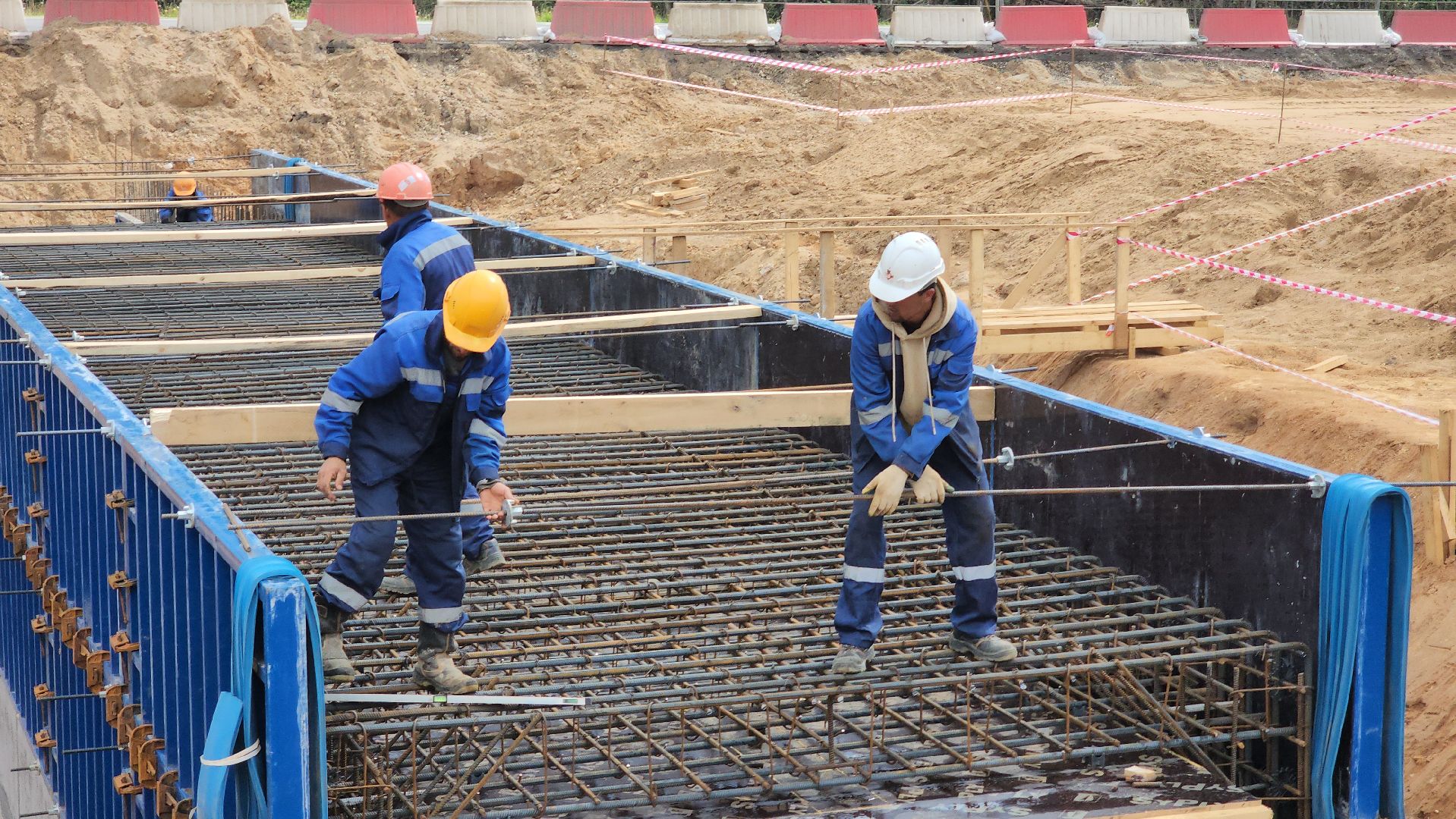 строительство, м-1, минское шоссе, строительство федеральной трассы, руза, рузский городской округ, дорожные работы,