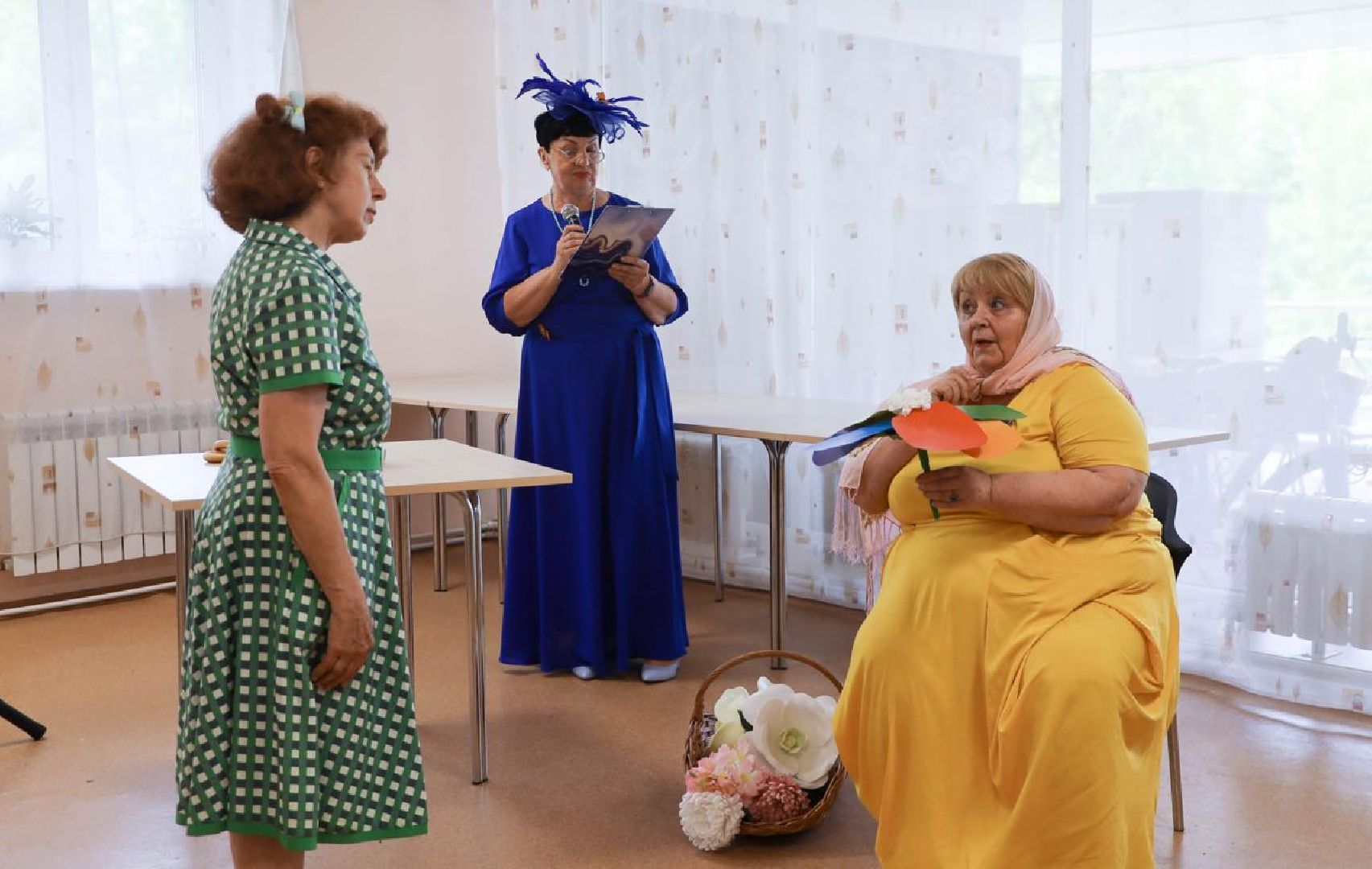 спектакль, активное долголетие, дети с овз, дети инвалиды, ивантеевка,