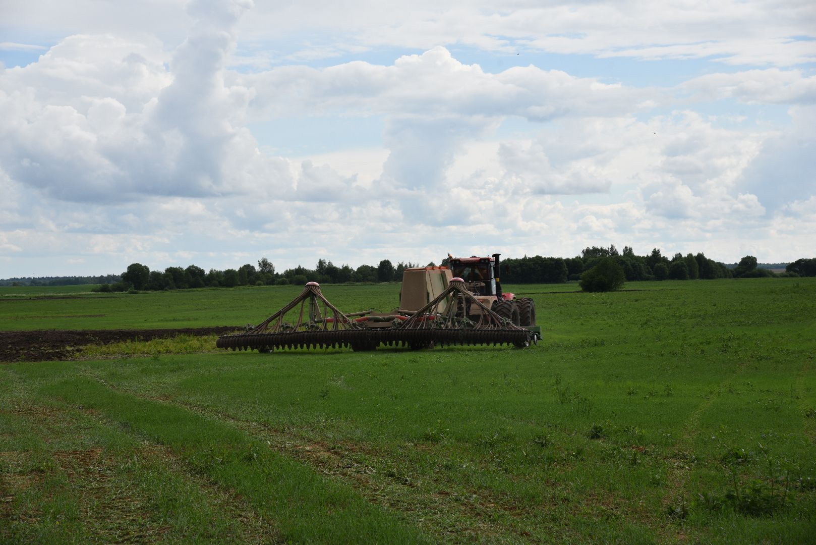лотошино, посевная 2024, сельское хозяйство, трактор,