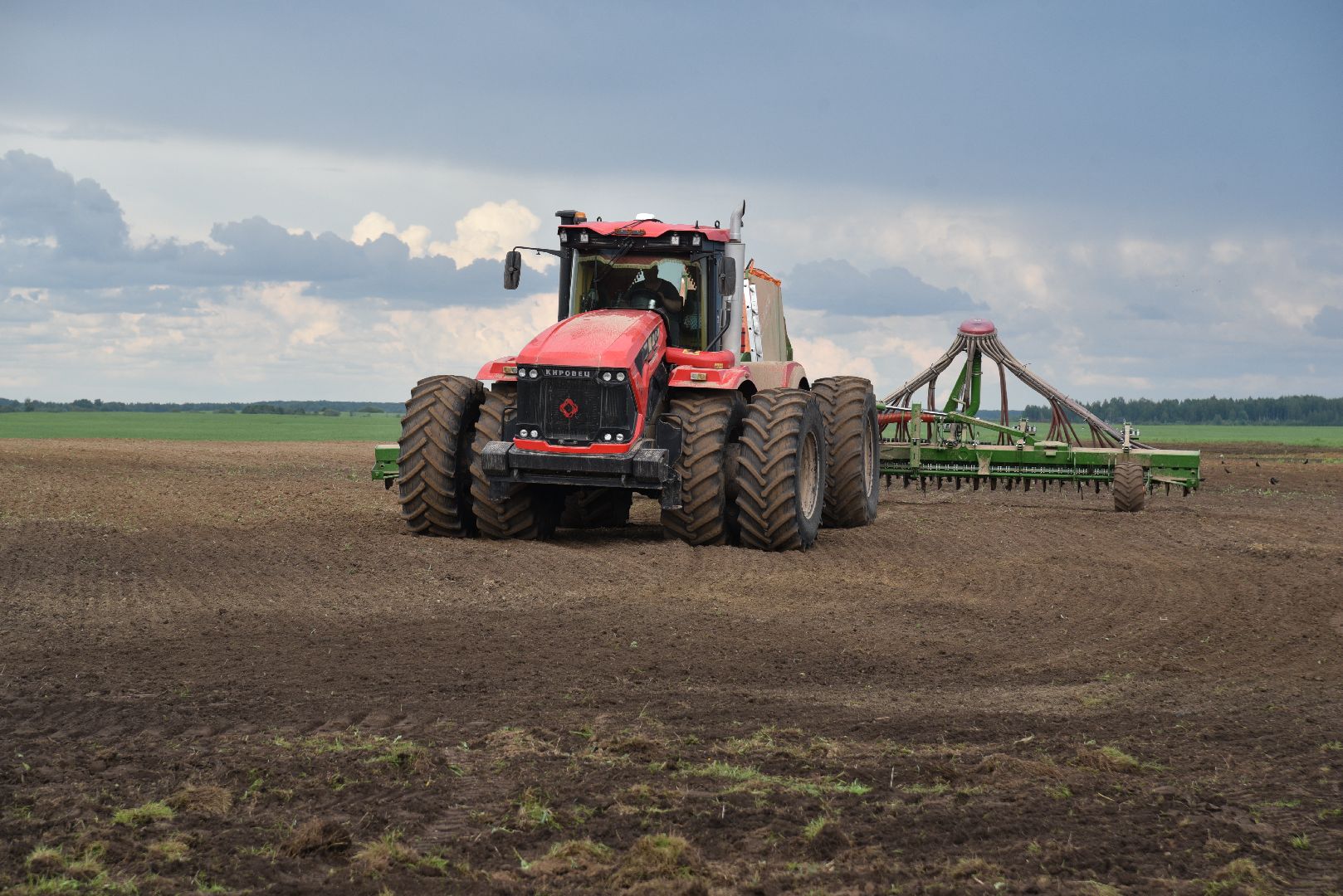 лотошино, посевная 2024, сельское хозяйство, трактор,