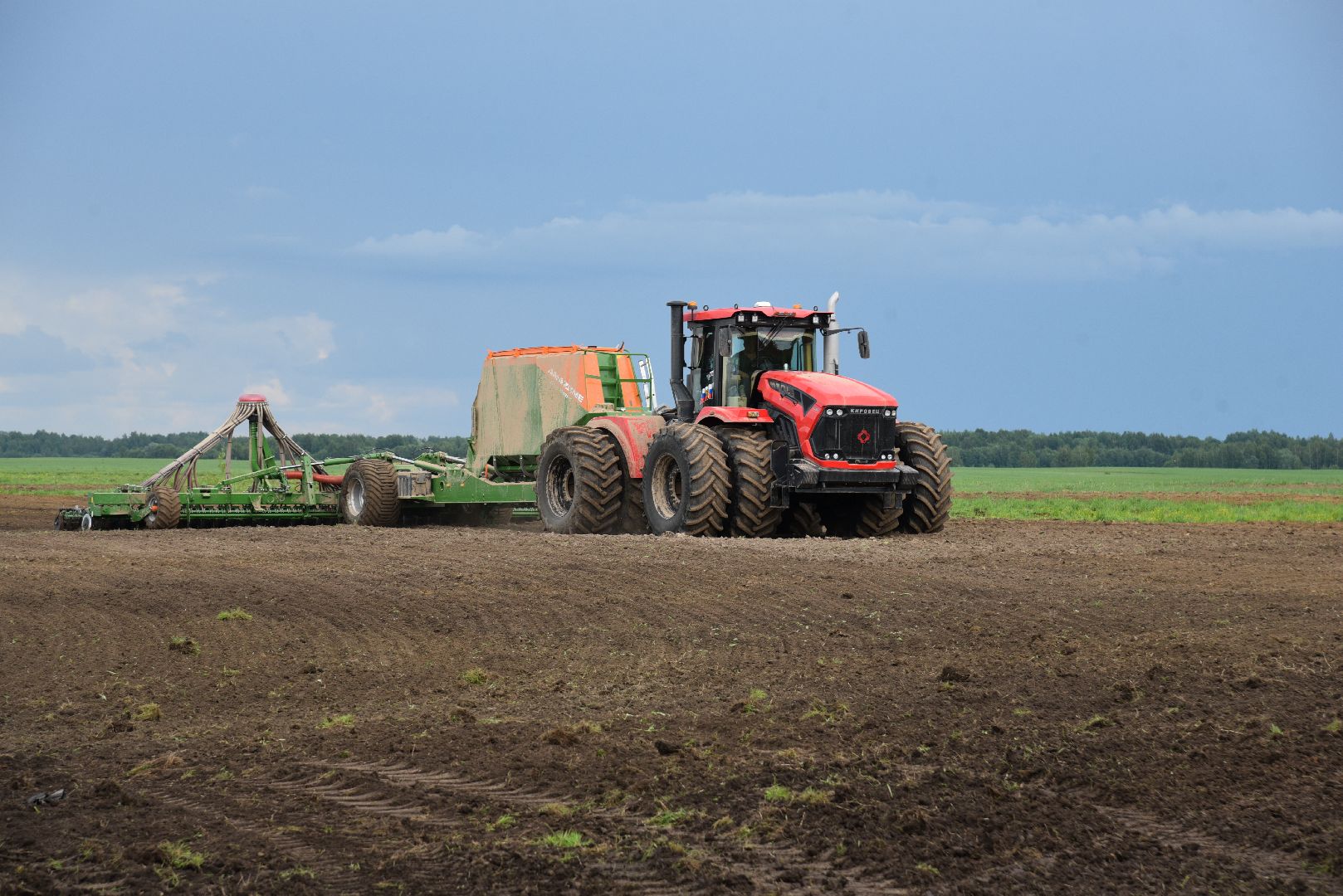 лотошино, посевная 2024, сельское хозяйство, трактор,