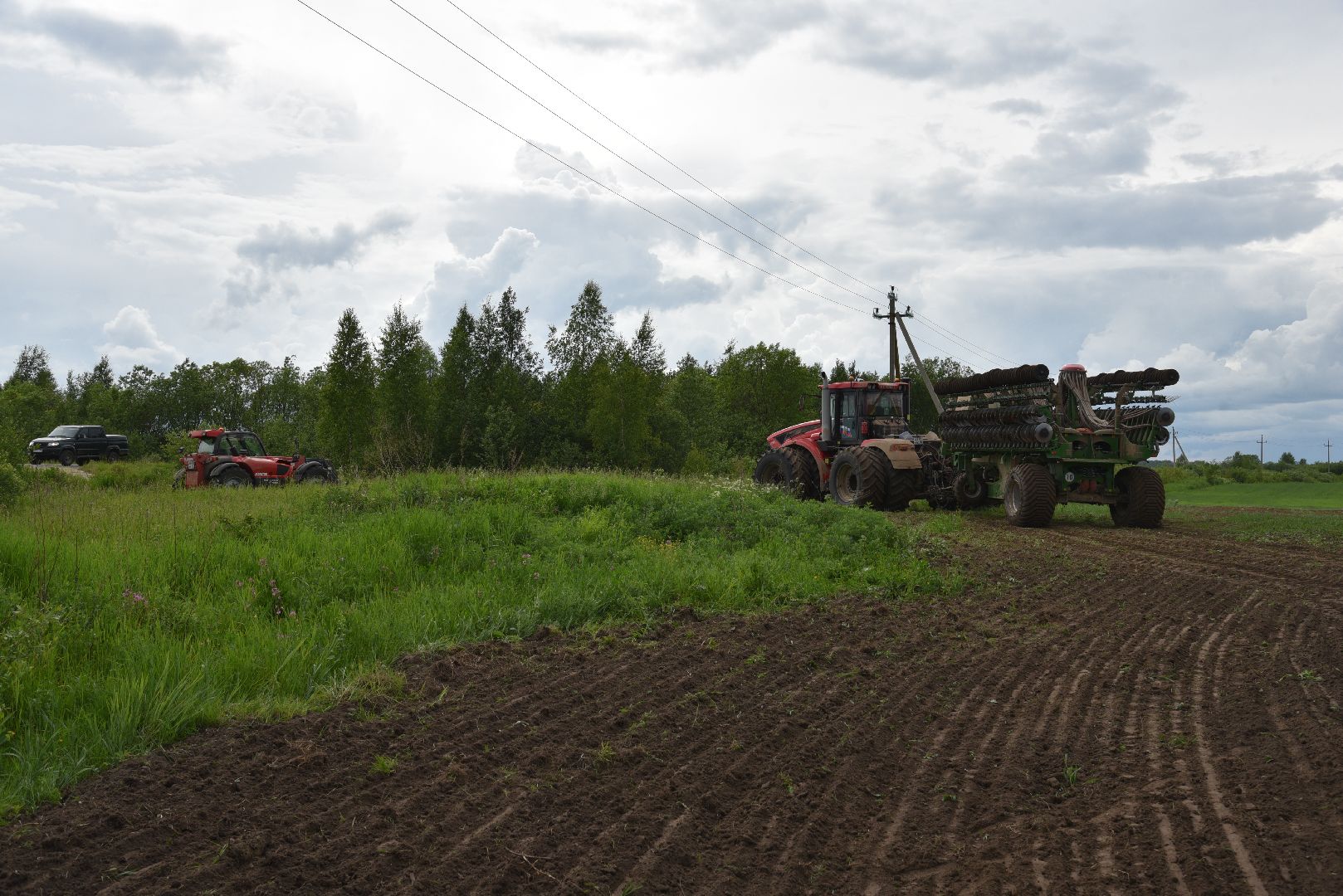 лотошино, посевная 2024, сельское хозяйство, трактор,