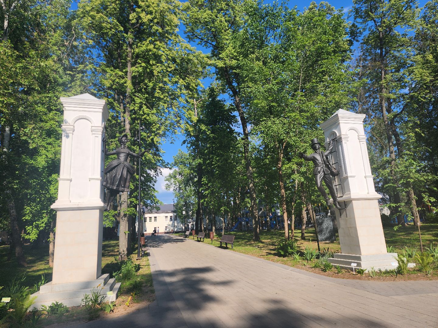 серпухов, подмосковье, парк имени олега степанова,