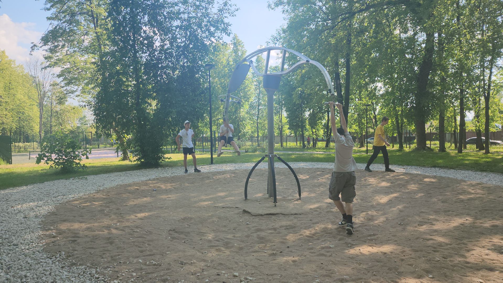 серпухов, подмосковье, парк имени олега степанова,