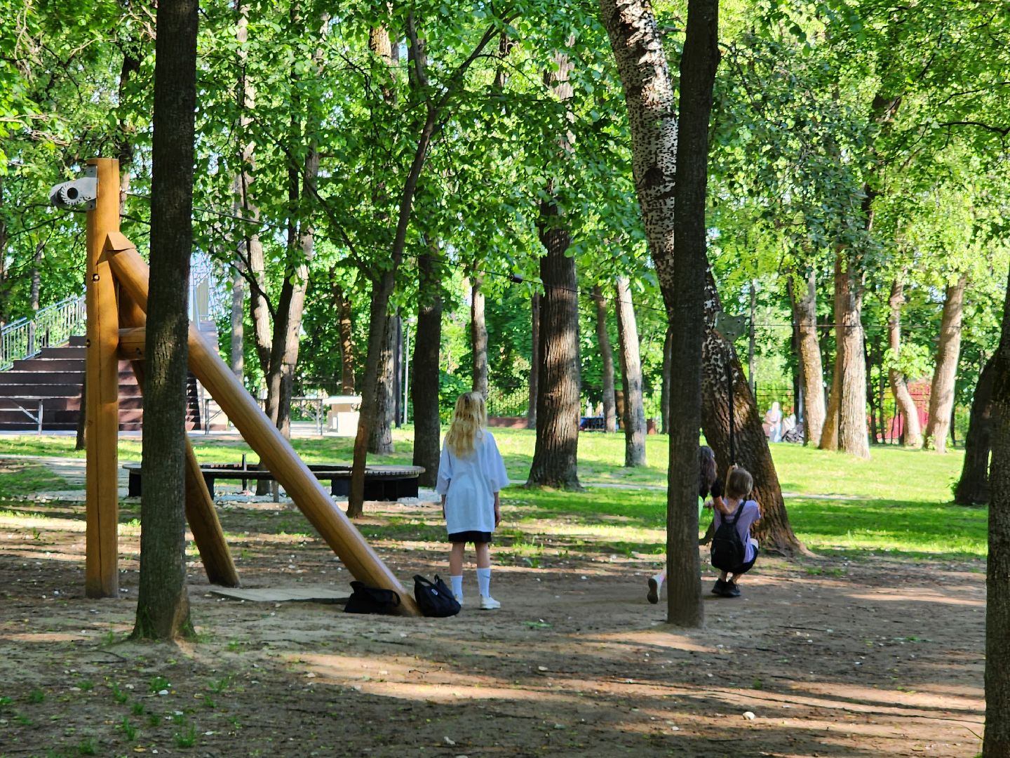 серпухов, подмосковье, парк имени олега степанова,