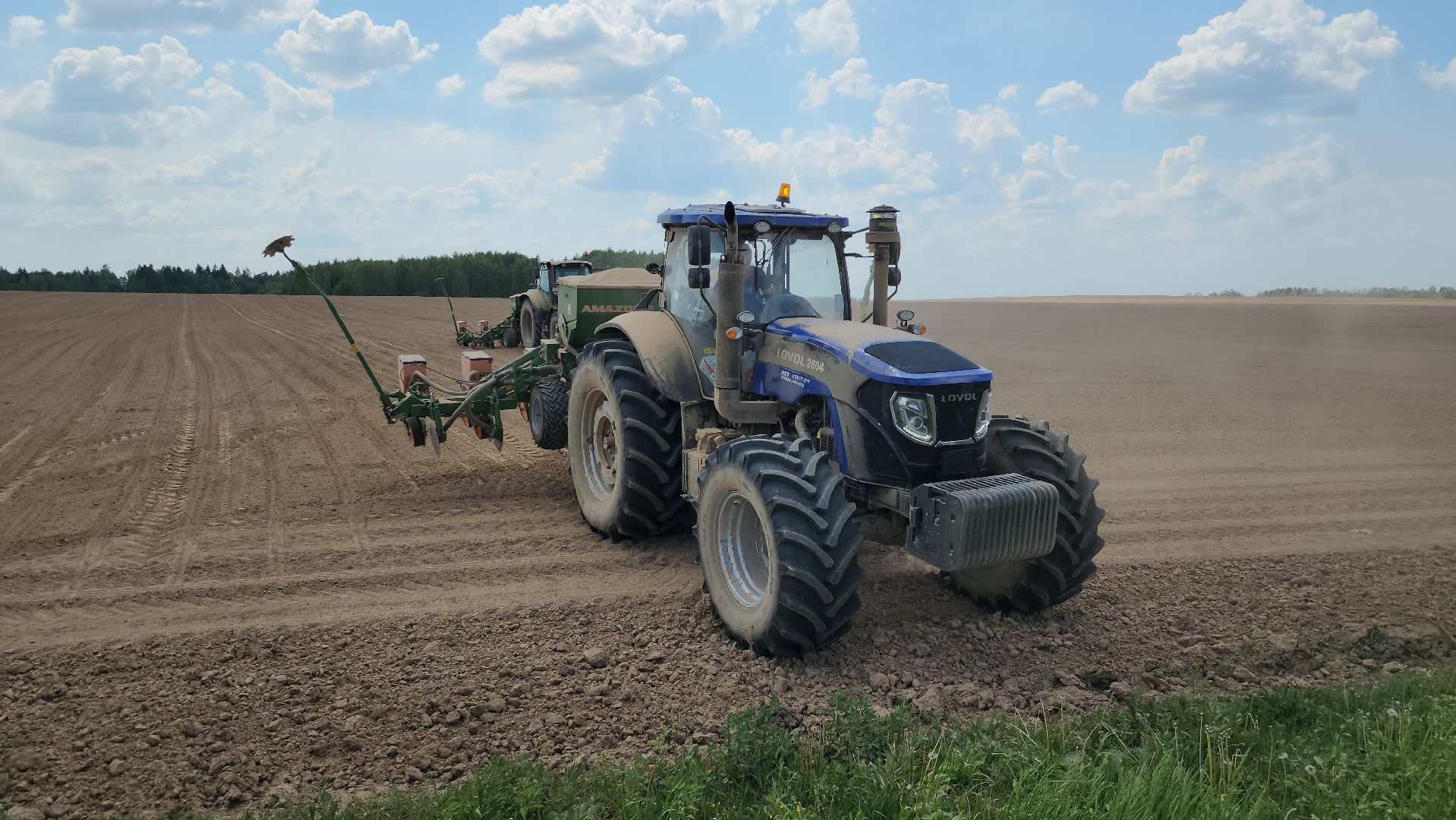 рузское молоко, агрохолдинг рузское молоко, посевная 2024, посевная кампания, руза, рузский городской округ, московская область,