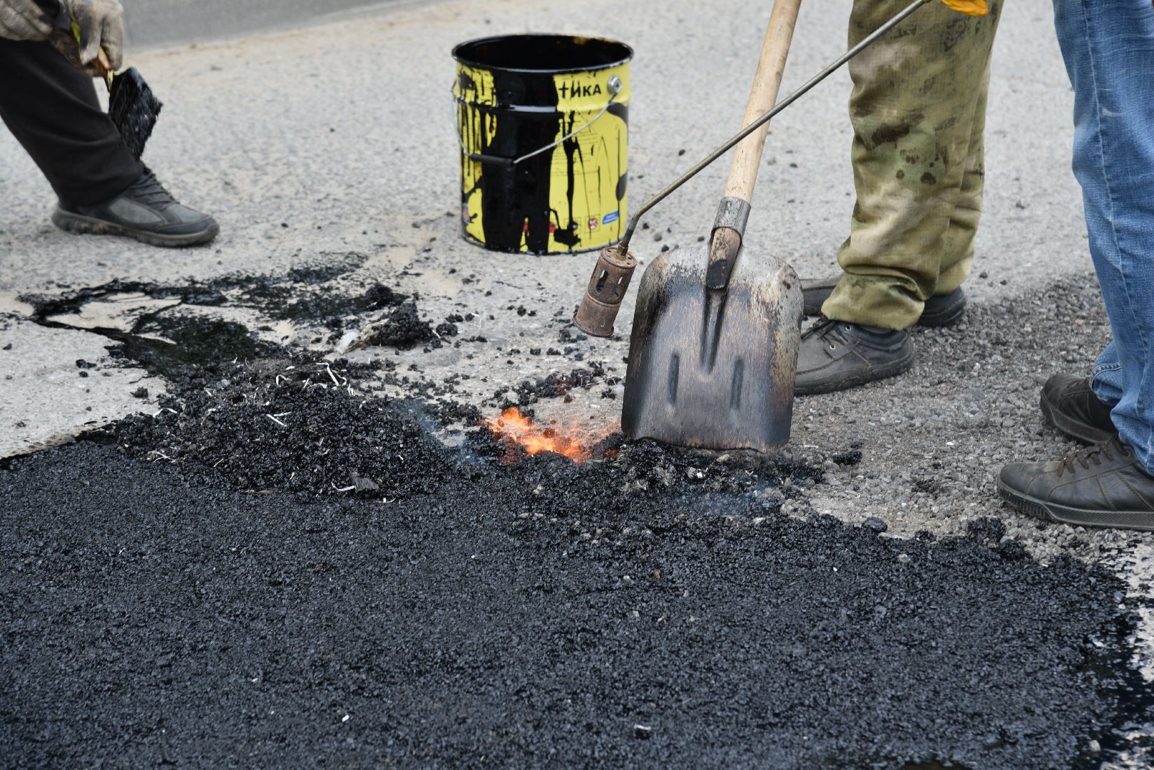 лотошино, благоустройство, ямочный ремонт, дороги,