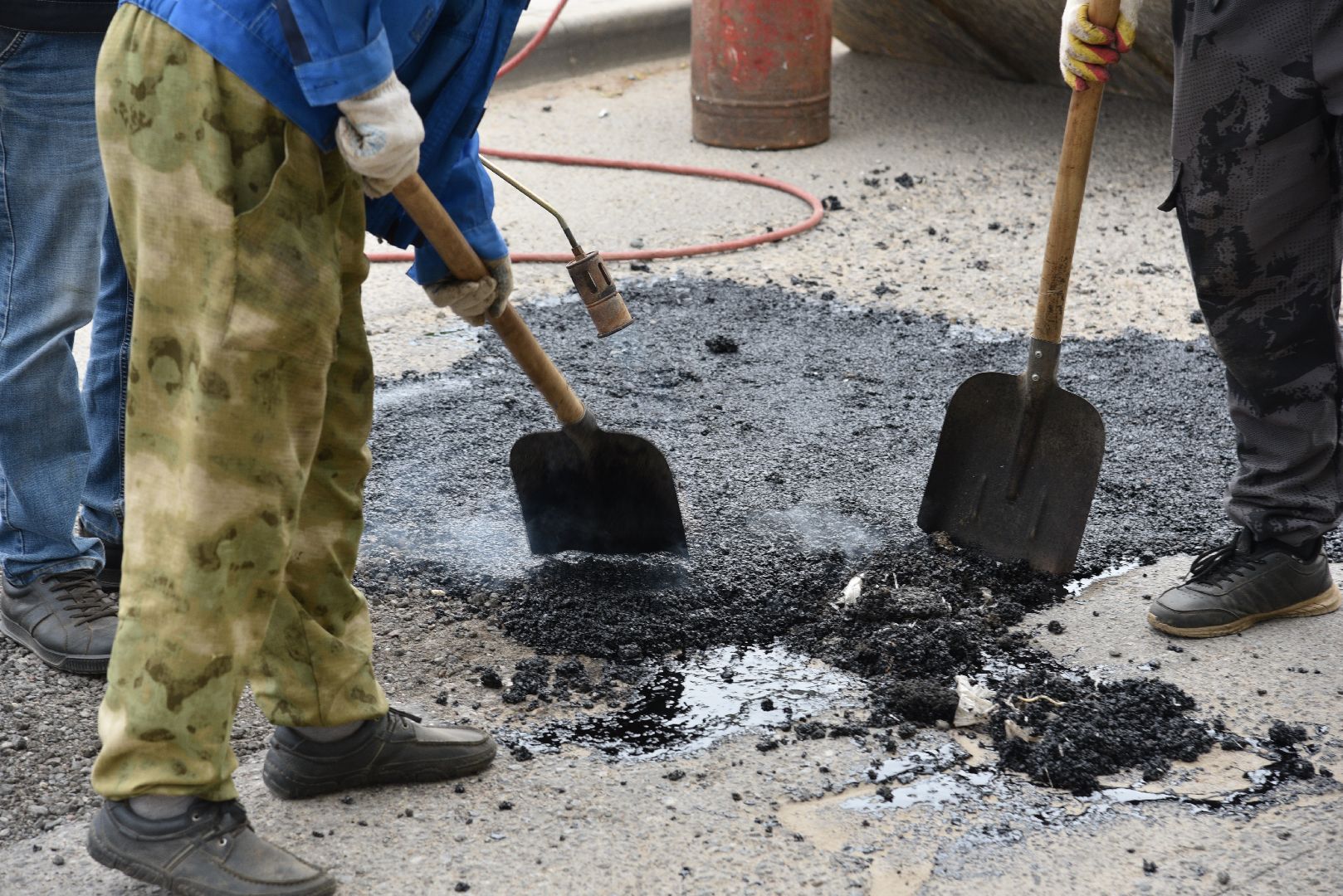 лотошино, благоустройство, ямочный ремонт, дороги,