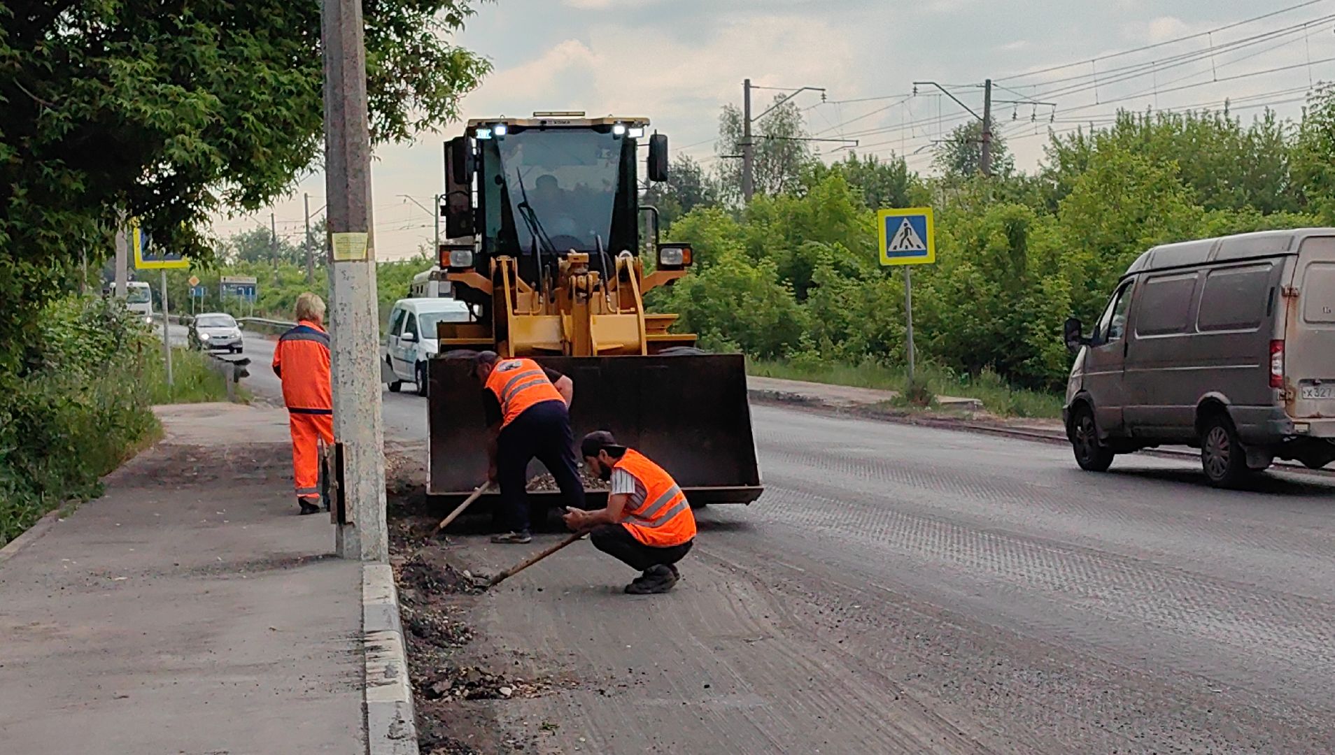 ремонт дороги, асфальт, дорожное полотно, Мосавтодор, нацпроект, щёлково,