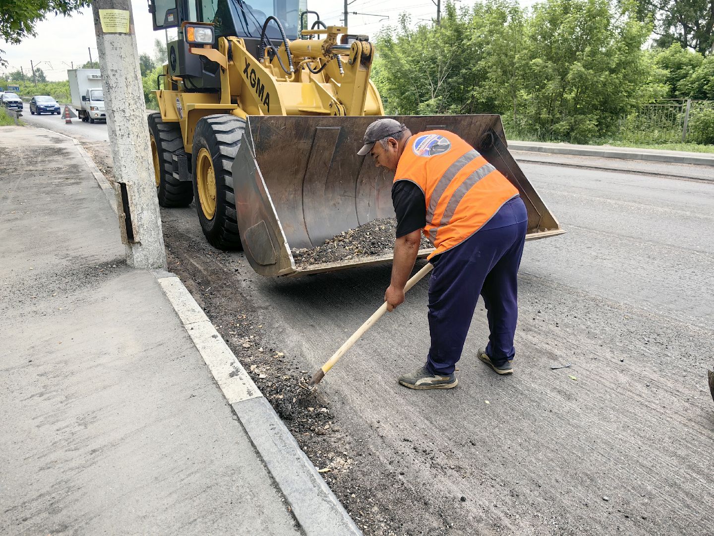 ремонт дороги, асфальт, дорожное полотно, Мосавтодор, нацпроект, щёлково,