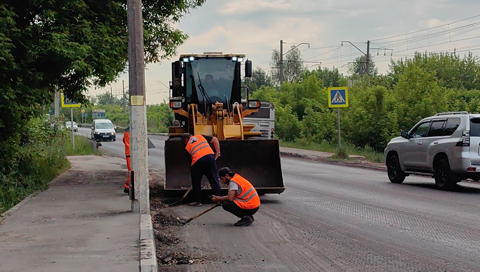 ремонт дороги, асфальт, дорожное полотно, Мосавтодор, нацпроект, щёлково,