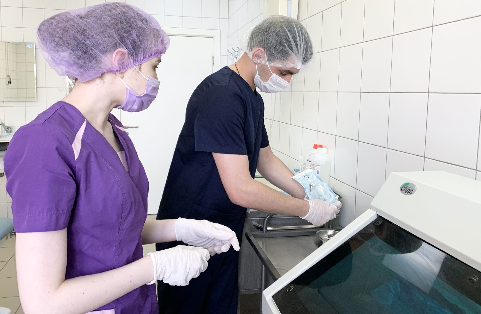 Балашиха, Подмосковье, Студенты медики, московский областной онкологический диспансер, практика,