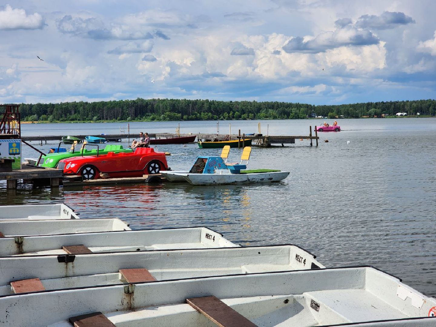 Солнечногорск, Озеро, Прокат, Водный транспорт, Жители,