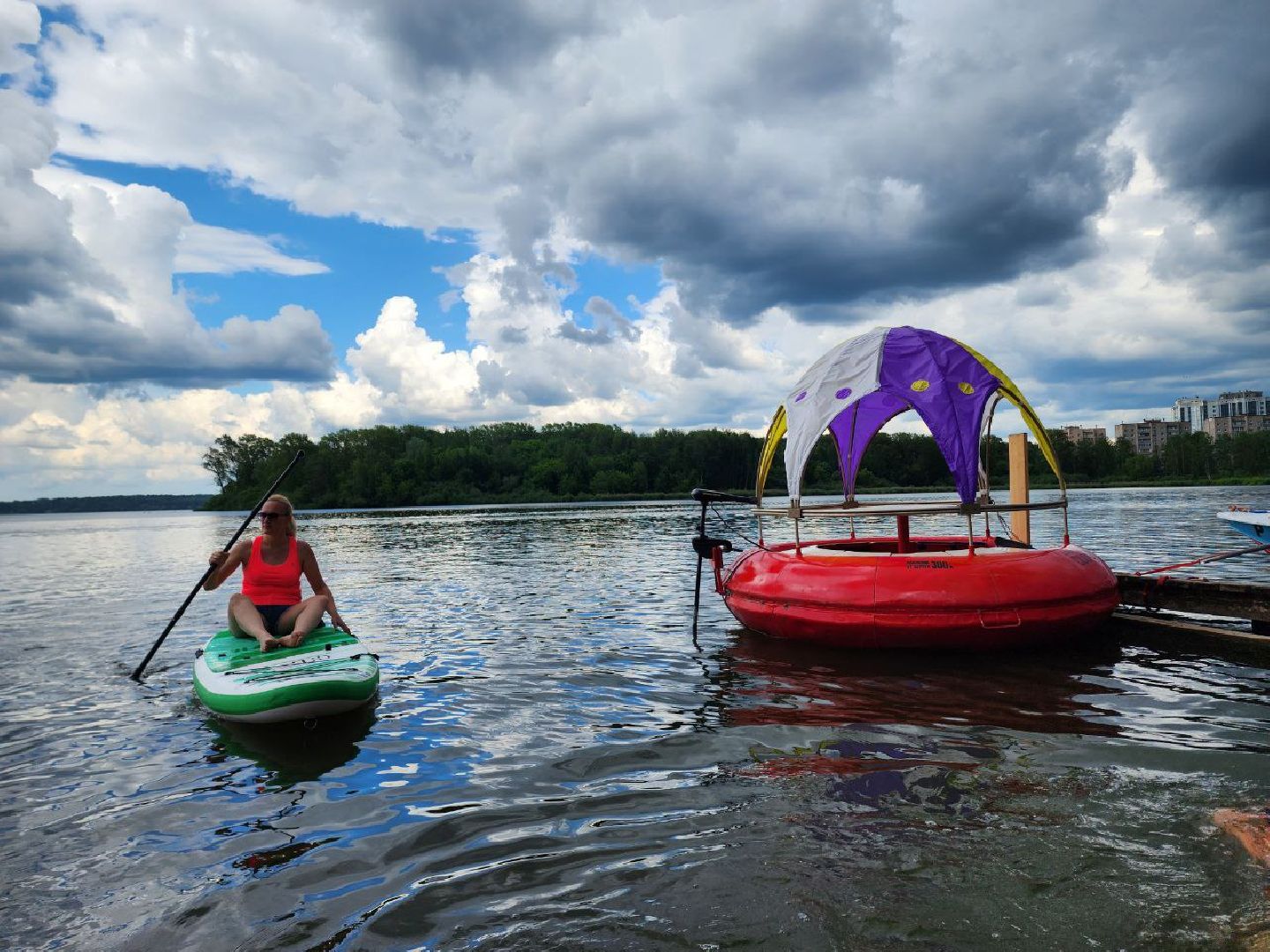 Солнечногорск, Озеро, Прокат, Водный транспорт, Жители,