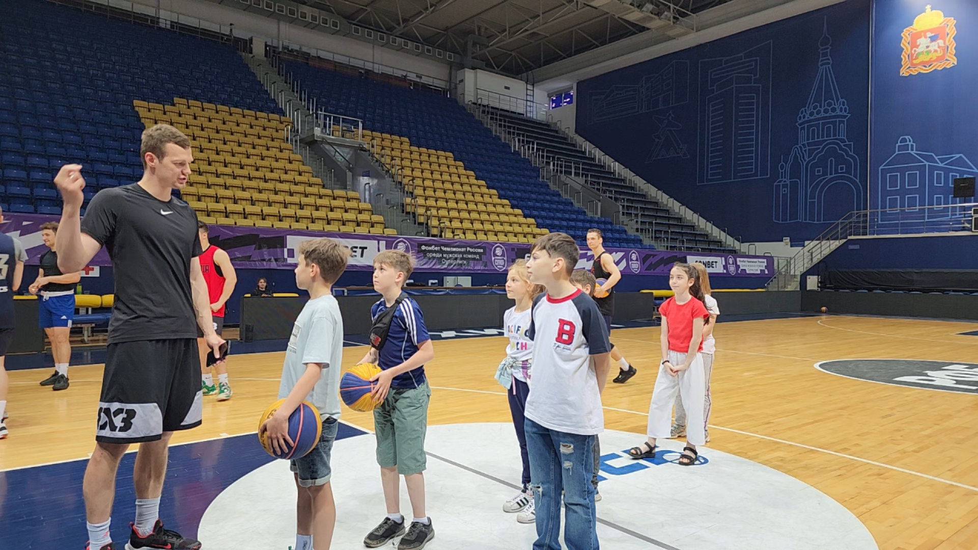 химки, спорт, баскетбол, дети,