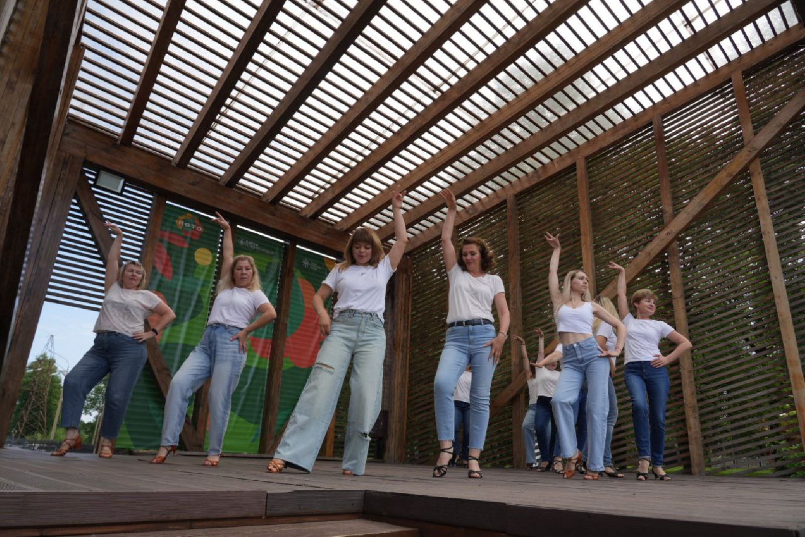 Танцы, Парки Подмосковья, Парк, Сергиев Посад, Творчество,