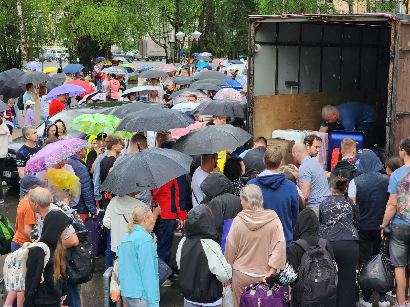 Дубна, Сосновый бор, Лагерь, Первая смена, Дети,