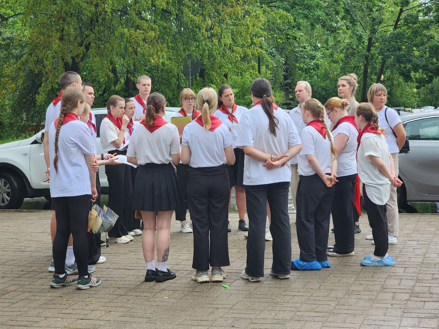 Дубна, Сосновый бор, Лагерь, Первая смена, Дети,