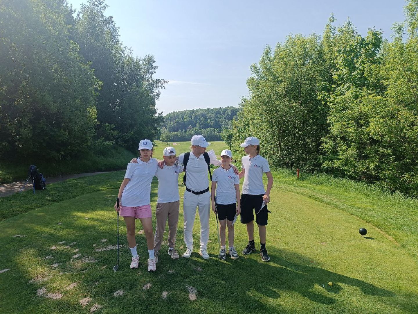 шаховская, гольф, гольфисты, чемпионы мо,