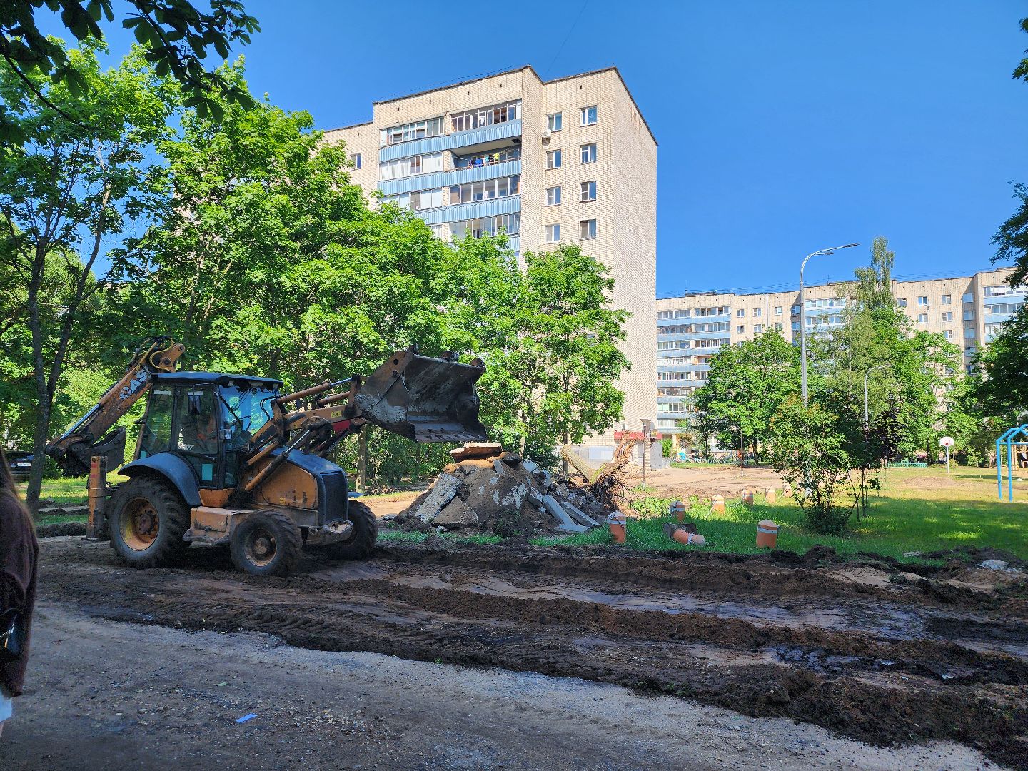 Дубна, Благоустройство, Комплексное благоустройство дворов, Губернаторская программа,