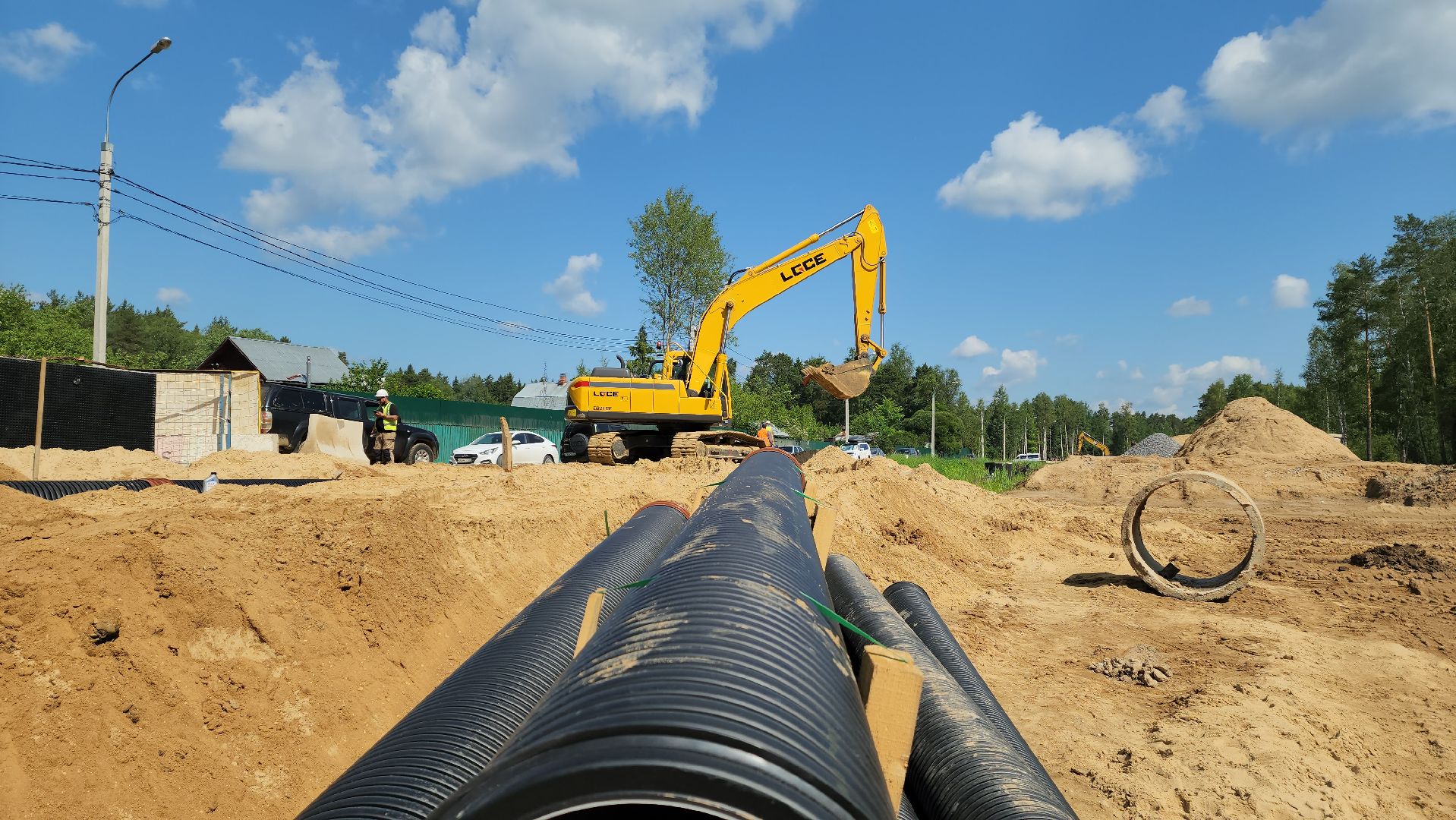 красногорск,аникеевка, путепровод, стройка,