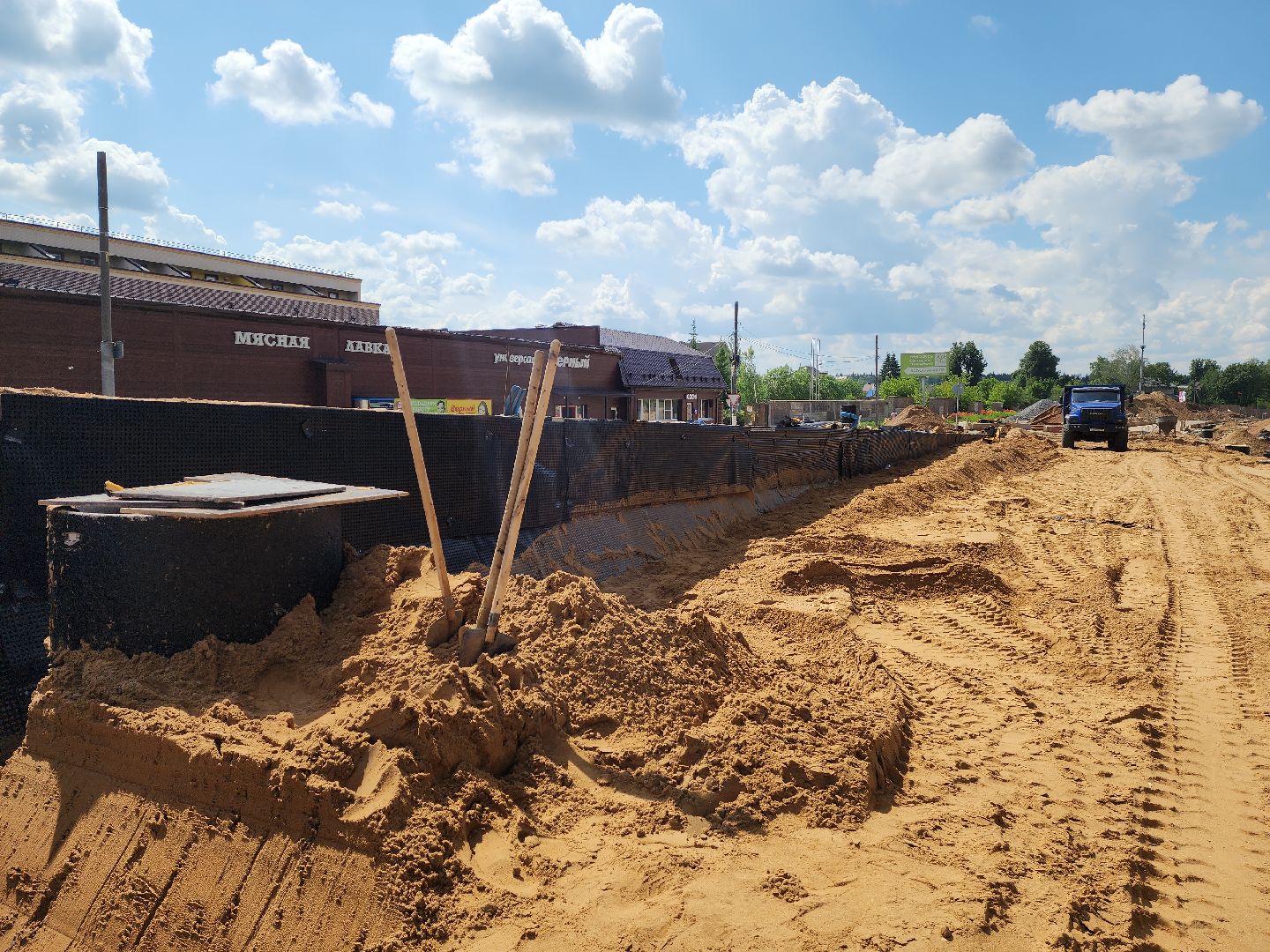 красногорск,аникеевка, путепровод, стройка,