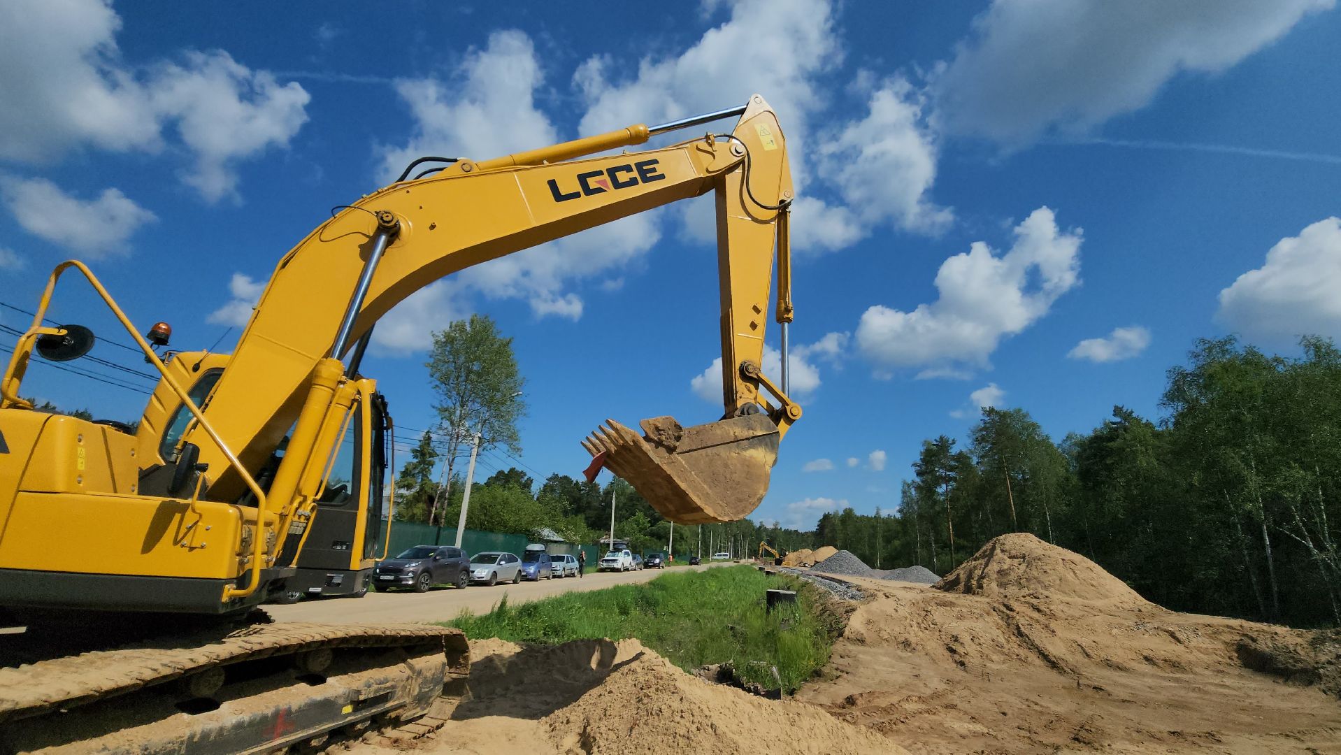 красногорск,аникеевка, путепровод, стройка,