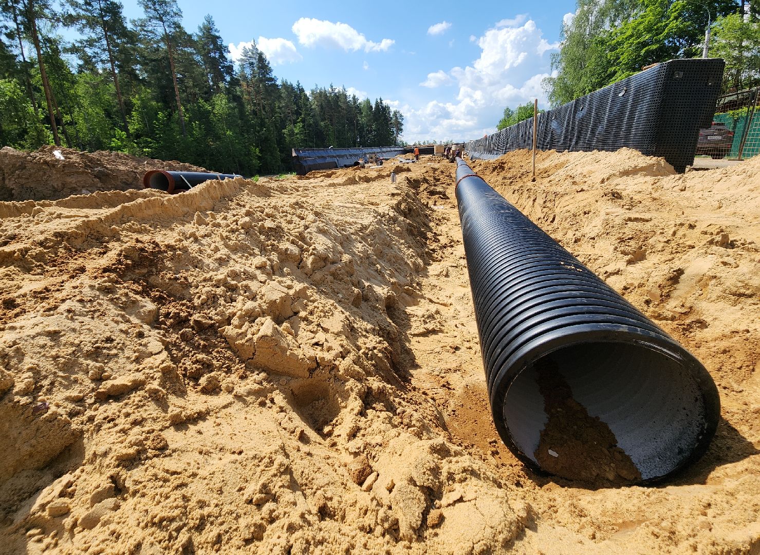 красногорск,аникеевка, путепровод, стройка,