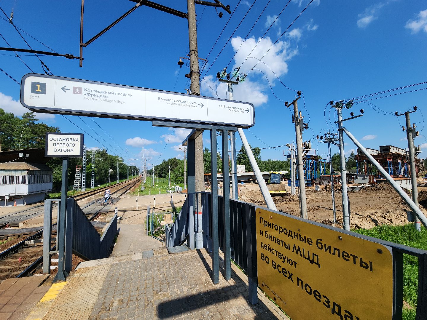 красногорск,аникеевка, путепровод, стройка,