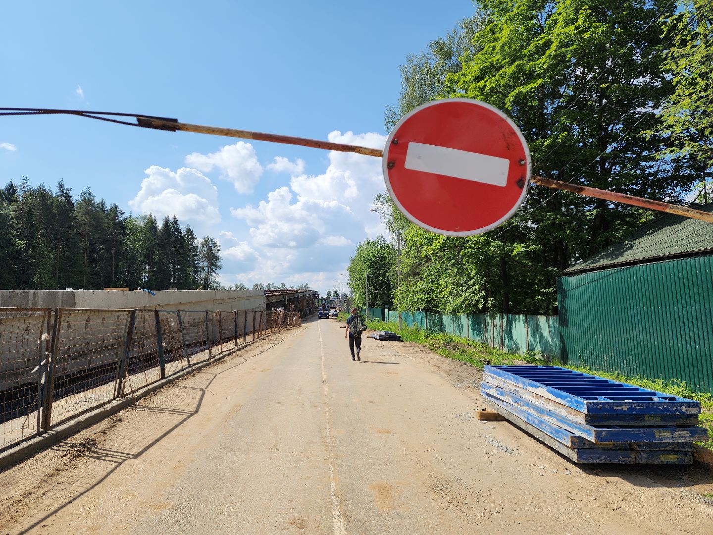 красногорск,аникеевка, путепровод, стройка,