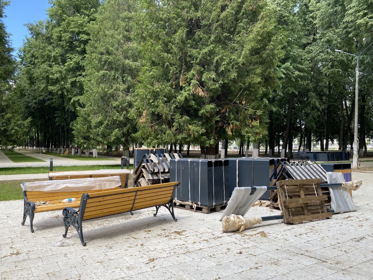 парк, коломна