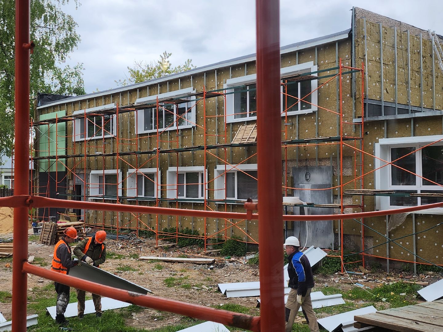 серпухов, подмосковье, капремонт школы,