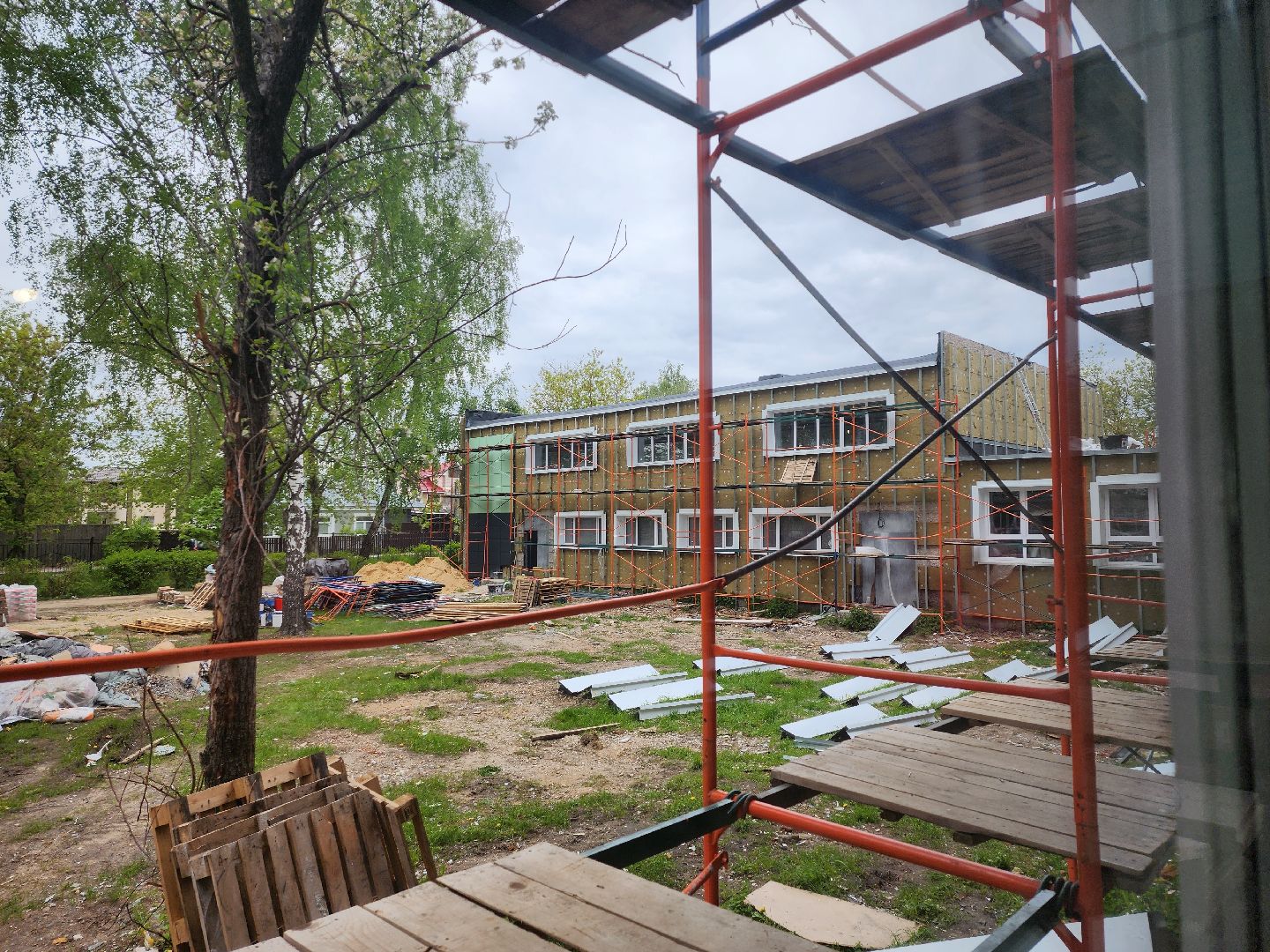 серпухов, подмосковье, капремонт школы,