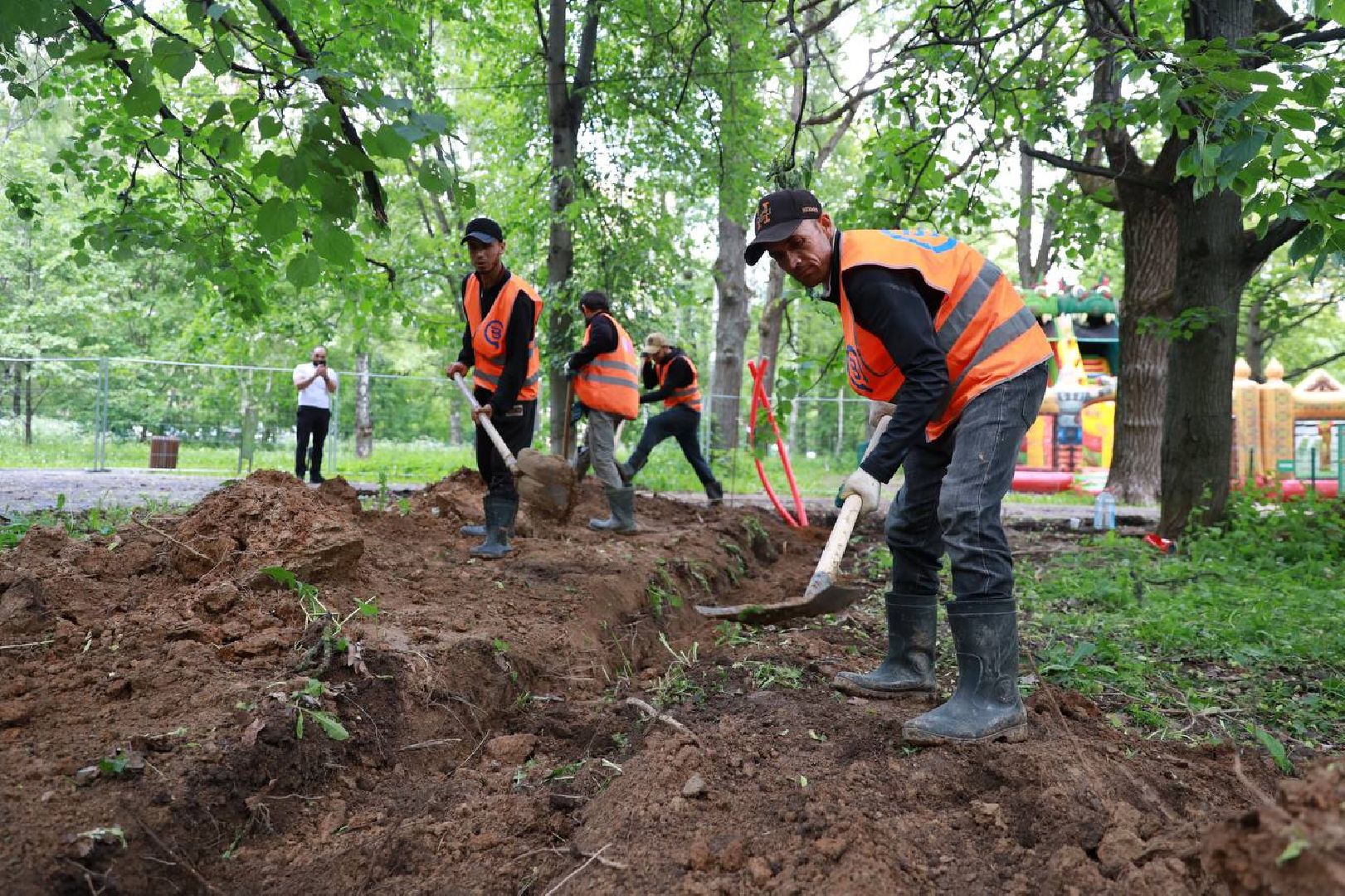 химки, благоустройство, парк, реконструкция парка,