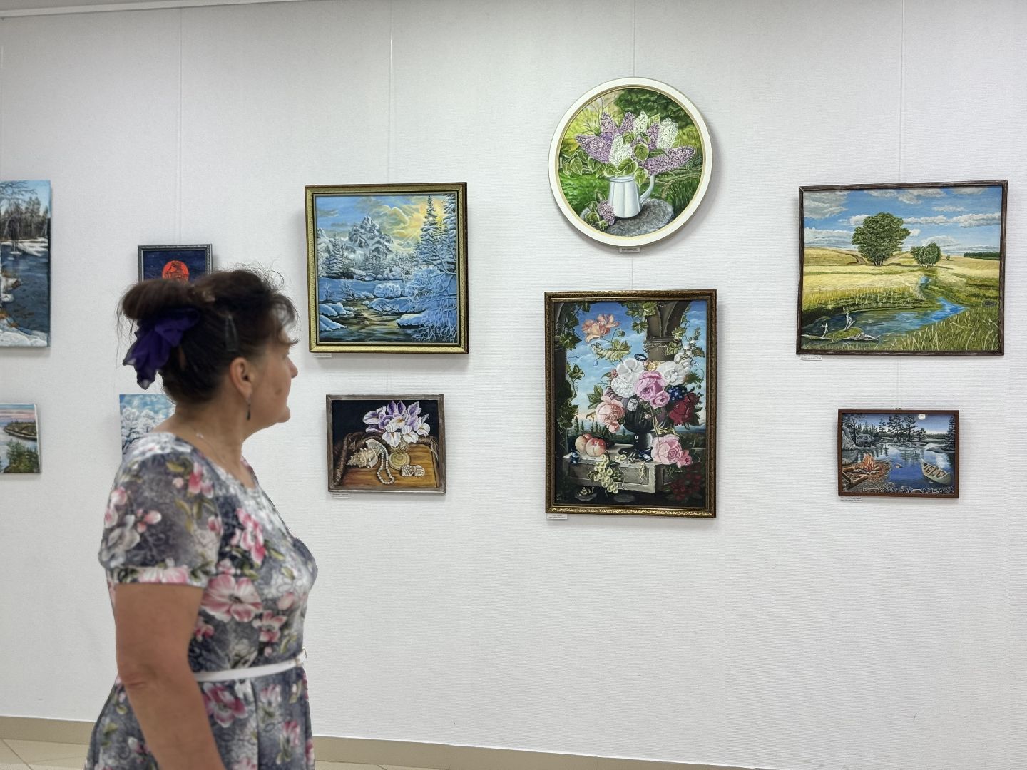 шаховская, выставка, работы, художник, художественная выставка,