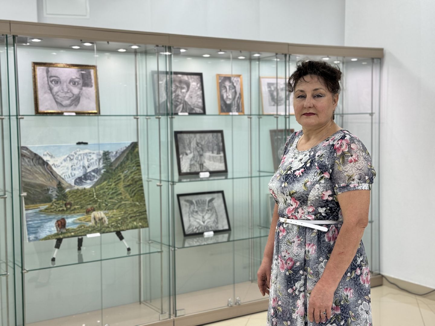 шаховская, выставка, работы, художник, художественная выставка,