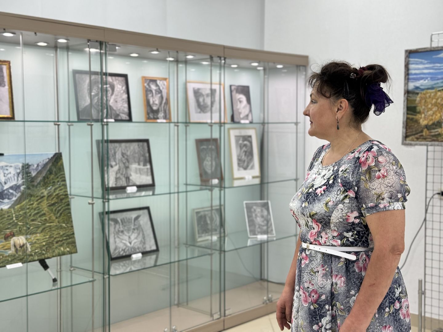 шаховская, выставка, работы, художник, художественная выставка,