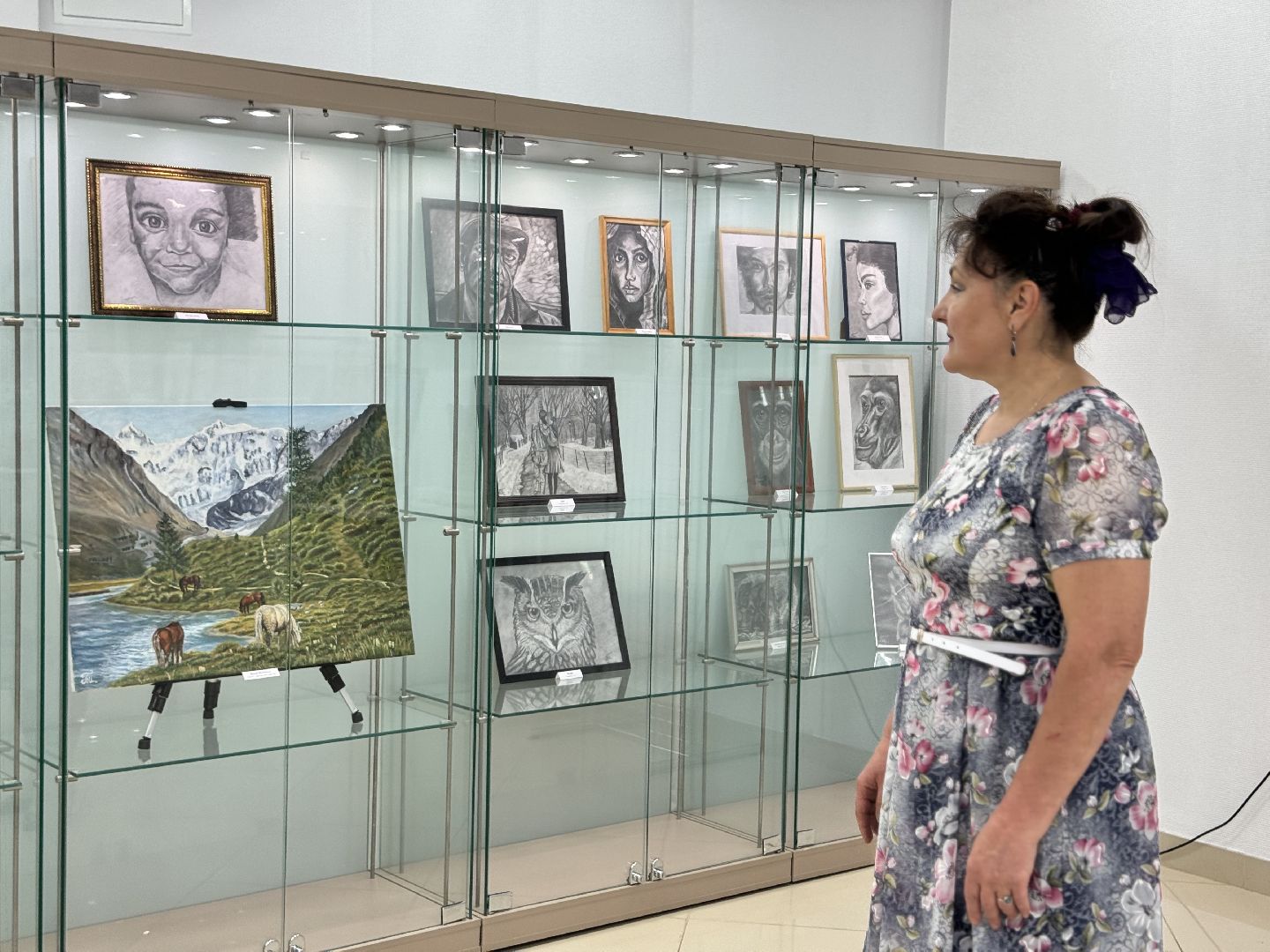 шаховская, выставка, работы, художник, художественная выставка,