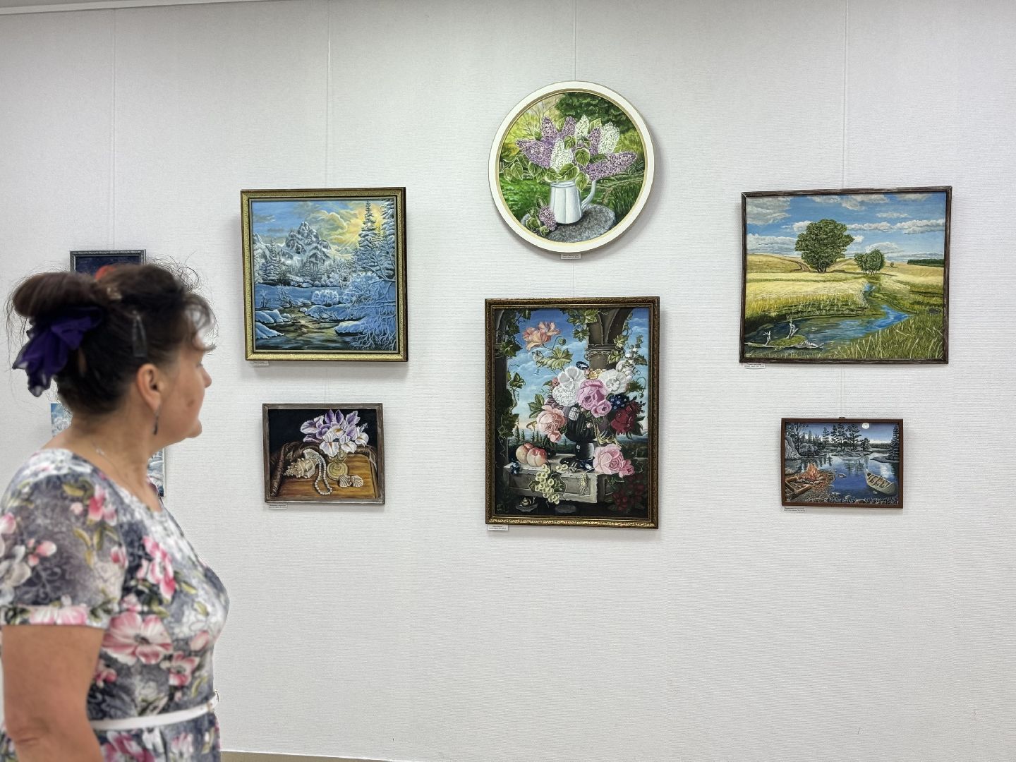 шаховская, выставка, работы, художник, художественная выставка,