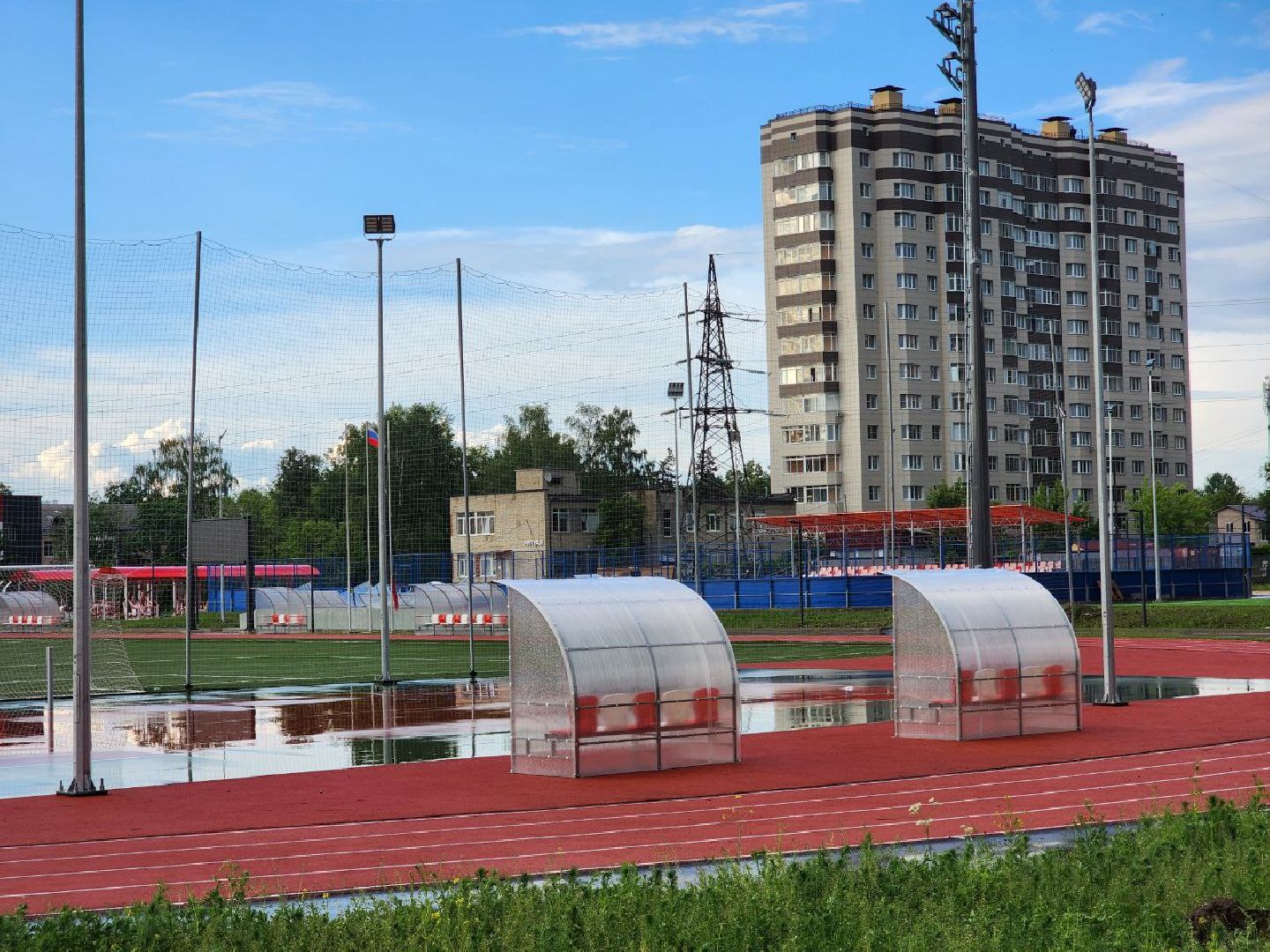 чехов, строительство, стадион, гидросталь, губернатор воробьев,