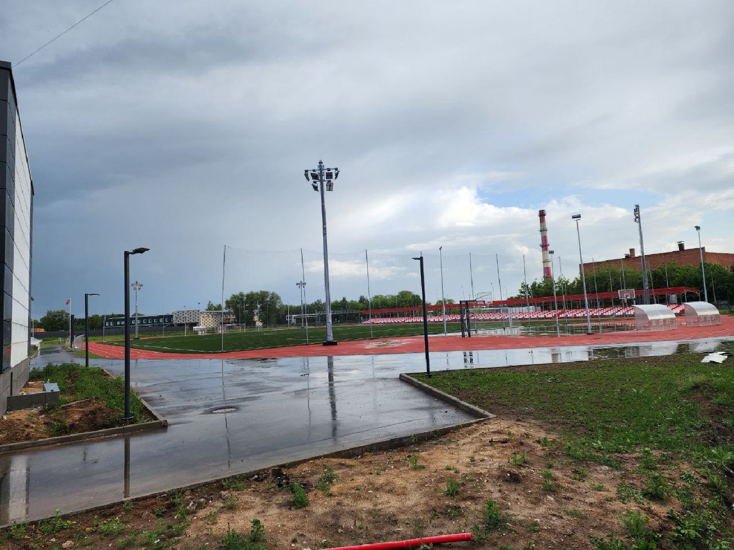 чехов, строительство, стадион, гидросталь, губернатор воробьев,